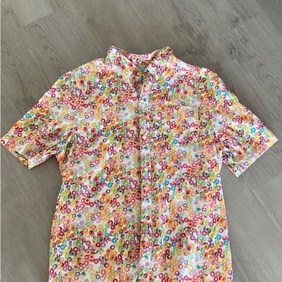 Chubbies Nutter Tooty Fruity (fruit loop) casual dress size Large, Excellent - Picture 4 of 6